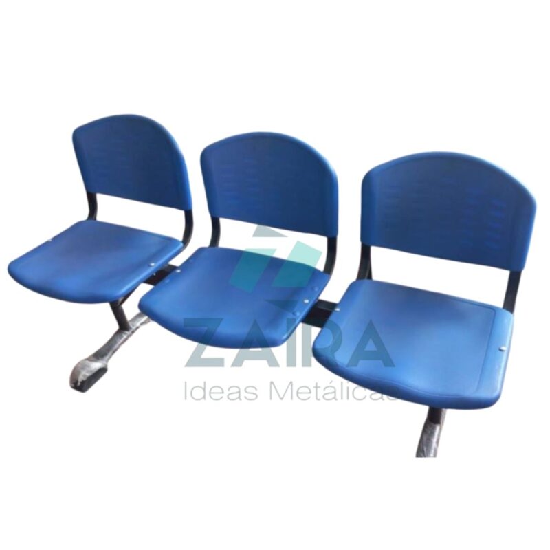 Silla Sala de Espera 3 puestos Tandem