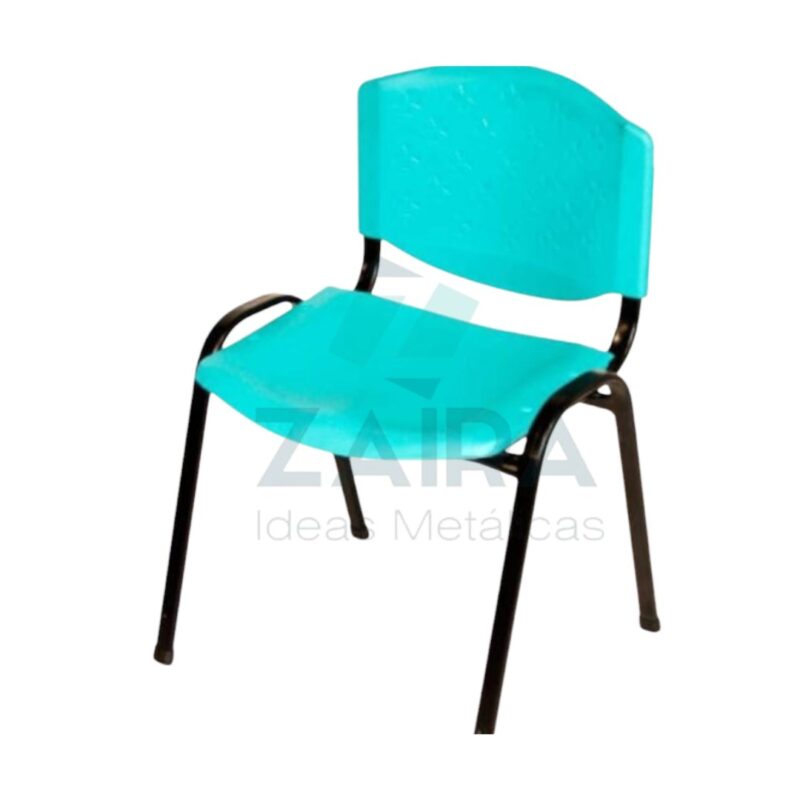 Silla Isoceles de espera ﻿En Polipropileno de Alta Densidad