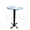 Mesa alta de 1 metro – Tapa en acero inoxidable